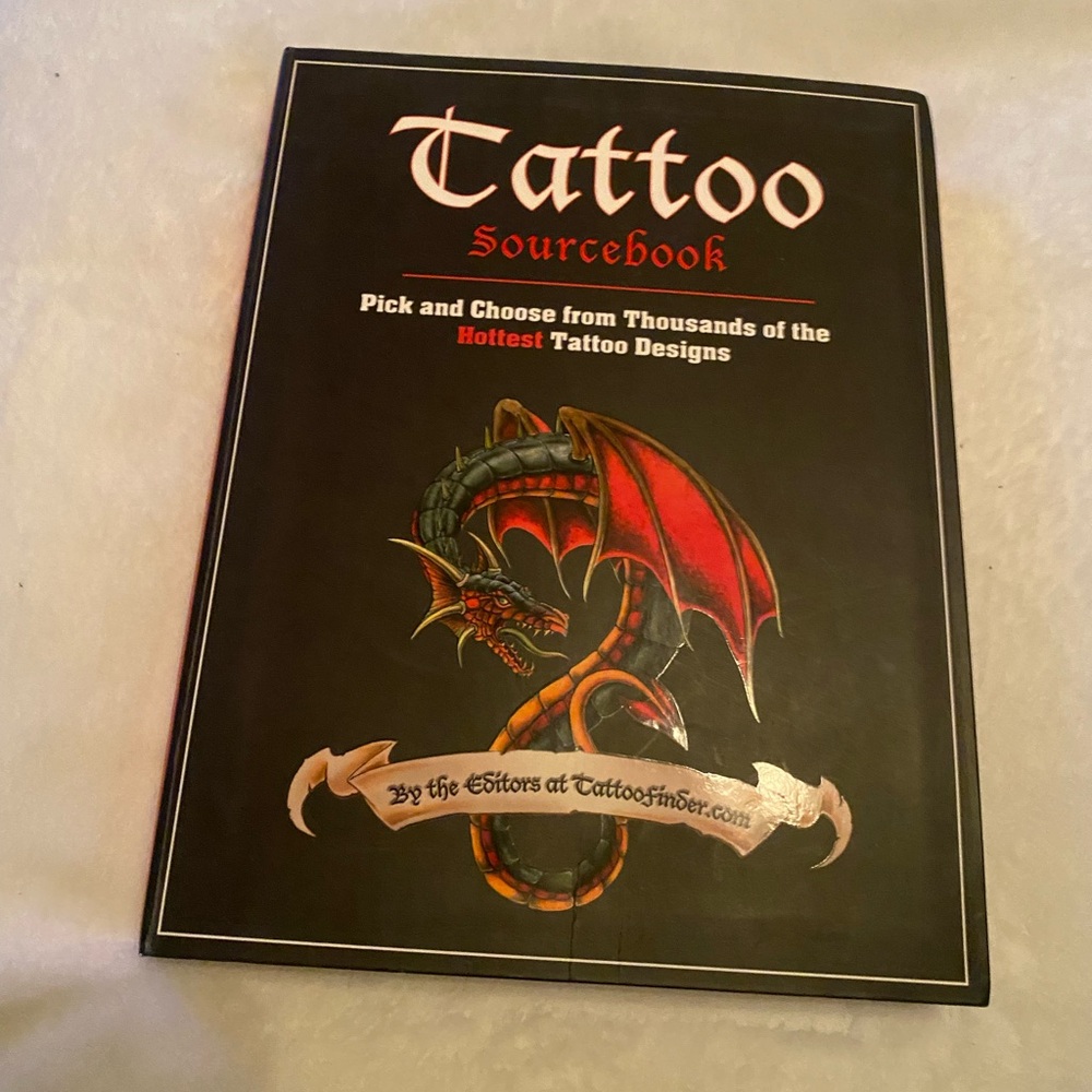Tattoo Sourcebook with Dragon Design